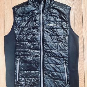 Marmot Black Quilted Insulated Vest